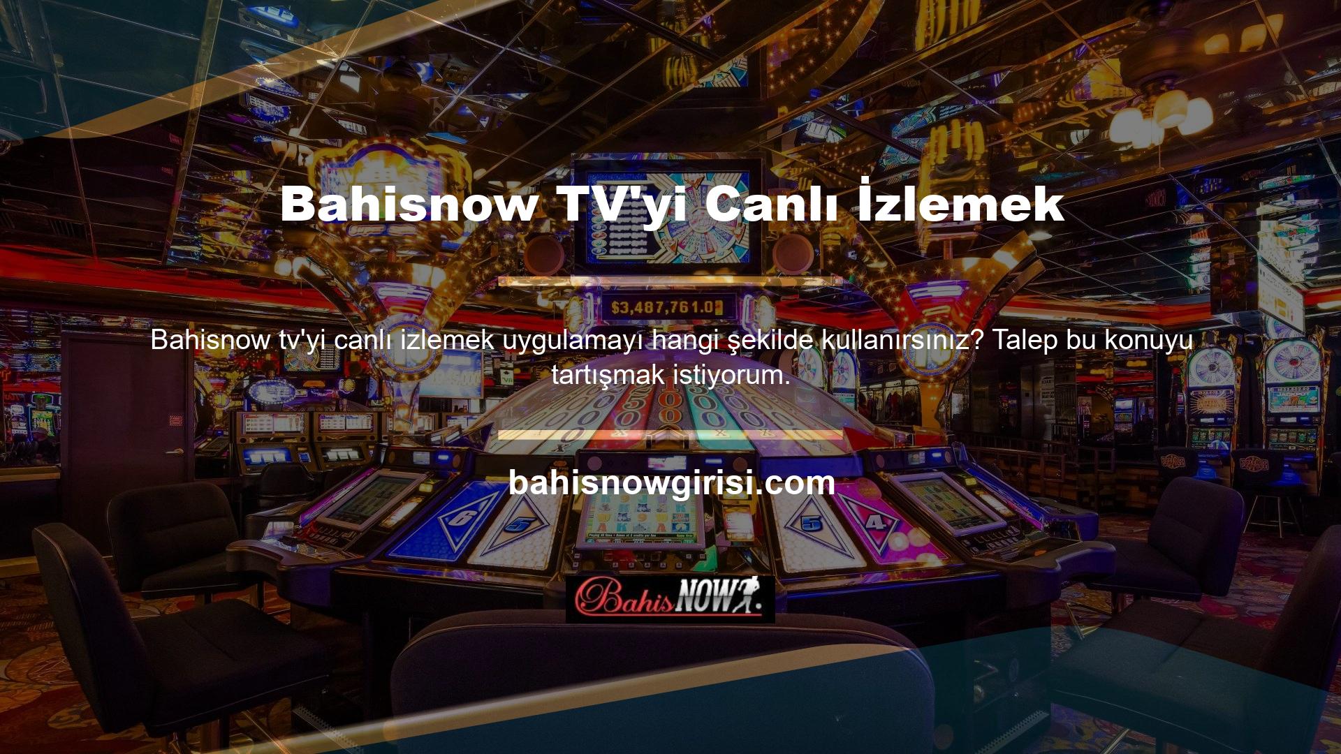Bahisnow TV Canlı Maç İzleme uygulamasının ismine aldanmayın